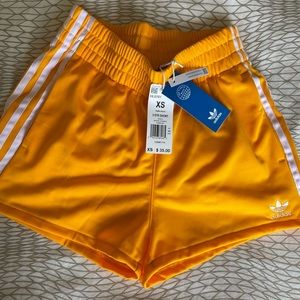 Adidas Originals Shorts NWT Womens XS. 
Color is Collegiate Gold